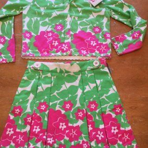 Lilly Pulitzer 5 Pleated Skirt